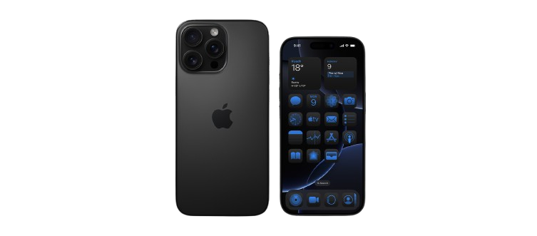 iPhone 16 black titanium