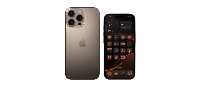 iPhone 16 desert titanium